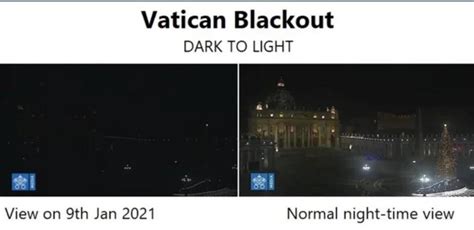 Vatican Blackout Before And After The Great Awakening Where We Go