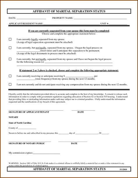 The employment separation agreement, also known as an employee termination agreement, is a mutually benefiting legal document that concludes an individual's business with an employer. North Carolina Legal Separation Forms - Form : Resume Examples #emVKJLGYrX