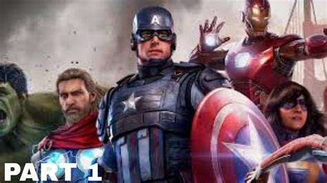 Marvels Avengers Walkthrough Gameplay Part 1 Intro Beta 2020 Game