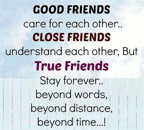 Good Friendsclose Friends True Friends Stay Forever Beyond