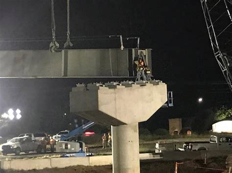 First Flyover Section Of 85 385 Gateway Project Installed