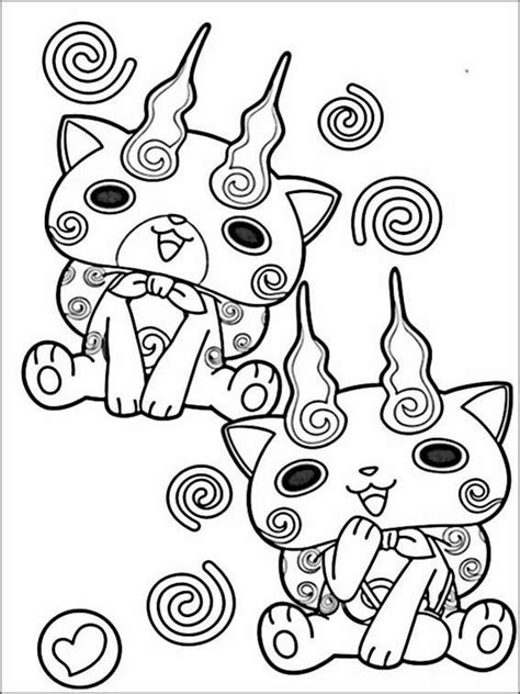 Yo Kai Coloring Pages at GetColorings.com | Free printable colorings