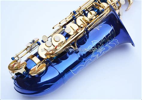 Alto Saxophoneblue Color Alto Saxophone Buy Alto Saxophonesaxophone