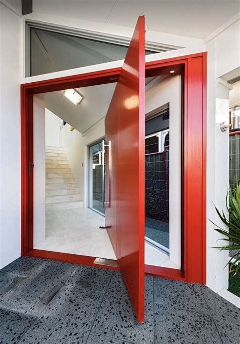 Pivot Door Typically Designed For Large Spectacular Openings Modern