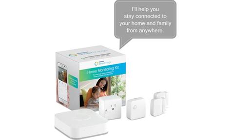 Samsung Smartthings Home Monitoring Kit Wireless Home Automation System With Power Outlet And