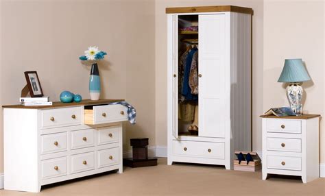 Here's a unique way to paint bedroom furniture using white paint mixed with your room color for a special custom look. Capri White & Wood Trim Bedroom Furniture | Painted ...