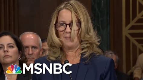 Fmr Prosecutor On Donald Trump Mocking Kavanaugh Accuser Who Are We The 11th Hour Msnbc
