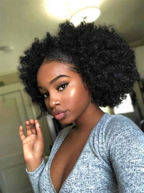 100 Hairstyles For Natural Hair Youll Really Like Thrivenaija Hair Styles Blowout Curls