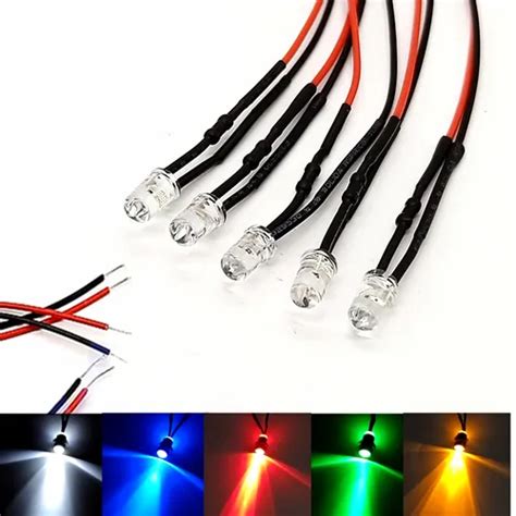 Electrical Equipment And Supplies Individual Led 5mm Red Blinking Pre