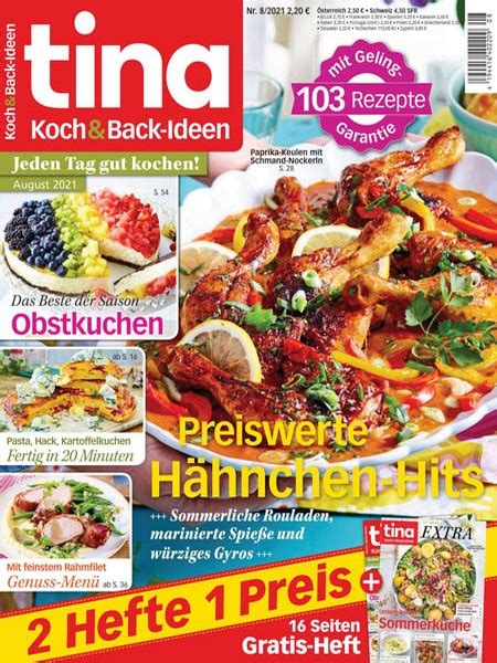 Tina Koch & Backideen - 08.2021 » Download PDF magazines - Deutsch Magazines Commumity!