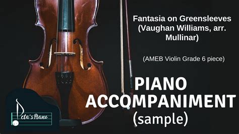 Buy fantasia on greensleeves (part violin 2) by at jwpepper.com. Fantasia on Greensleeves (Vaughan Williams, arr. Mullinar ...