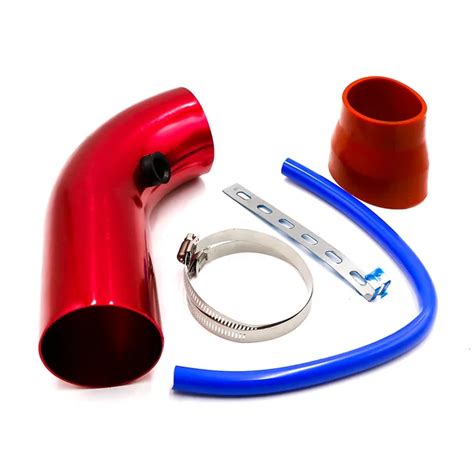 Cnspeed 3 Inch 76mm Universal Aluminum Car Air Intake Pipe Kit Pipes