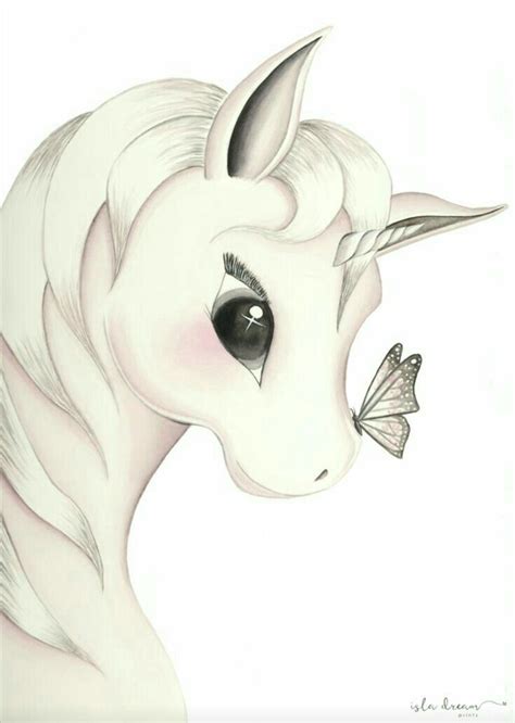 Afbeelding Van Unicorn Drawing Door Serafin Cuellar