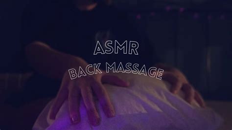 Asmr ~ Giving You A Relaxing Back Massage💕 Pov Pillow Sounds Youtube