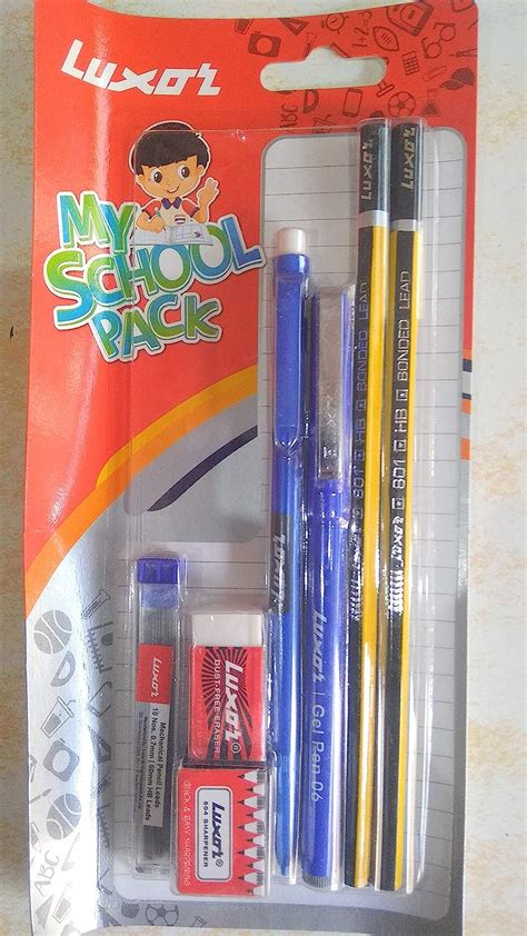 Luxar My School Pack Set Of Three Packs