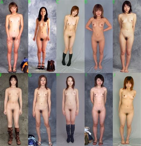 全裸の日本女を並べて比較してる画像がエロい 美女エロ画廊 美女美少女エロ画像纏め