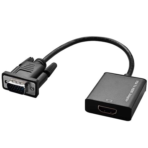 It includes formats such as 1080i, 1080p, 1440p for this reason, you will need not just a cable when connecting a device with a vga interface to a device with a hdmi interface, but an adapter. China VGA to HDMI Cable with Micro USB Power - China VGA ...
