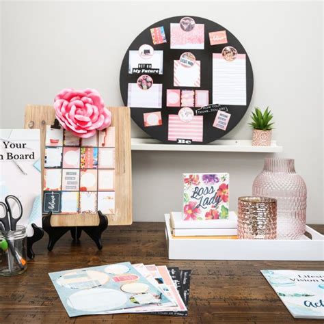pretty in pink vision board kit everything you need to create vision board kit aesthetic