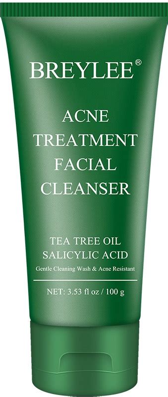 Breylee Acne Treatment Facial Cleanser ingredients (Explained)