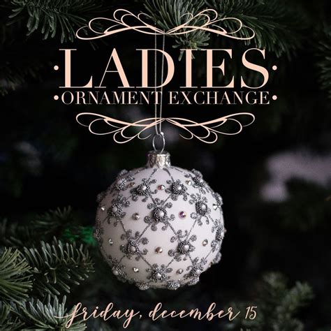Ladies Ornament Exchange Tgi Fridays Asheville December 15 2023