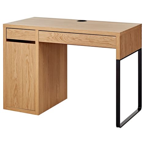 Micke Desk Oak Effect 105x50 Cm Ikea