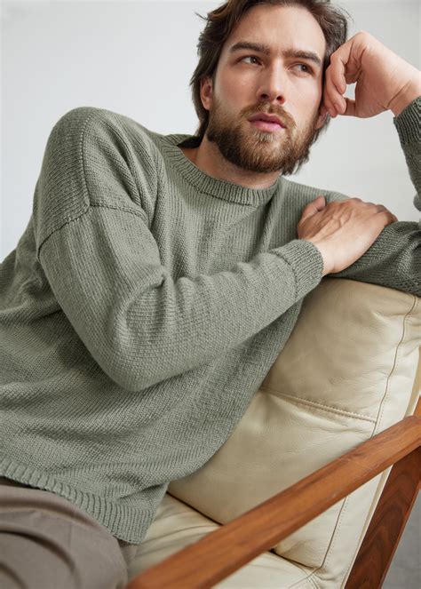 Pullover Cool Wool Cashmere Classici No 21 Männermodell 40 Von Lana Grossa Filati Lana