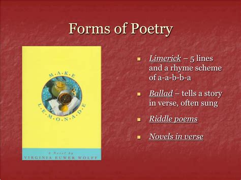 Ppt Poetry Powerpoint Presentation Free Download Id6239256