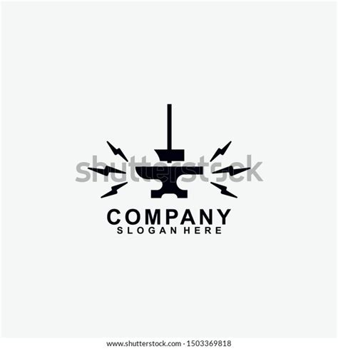 Smith Logo Design Forge Logo Isolated Stock Vector Royalty Free