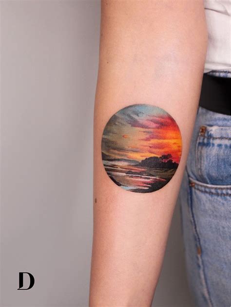 Details Sunset Tattoo Designs Latest In Cdgdbentre