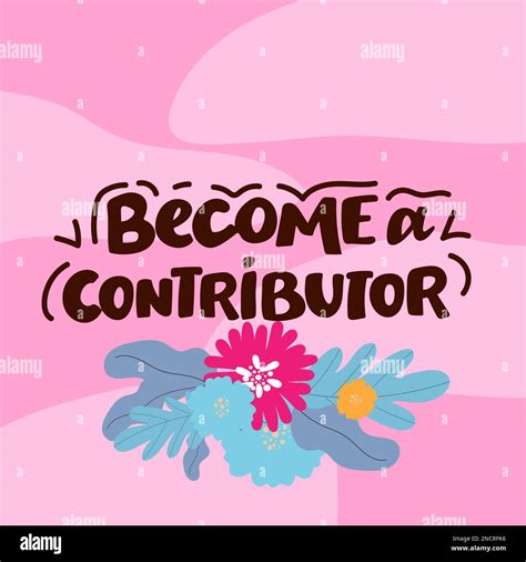 Become A Contributor Written With Golden Color Become A Contributor