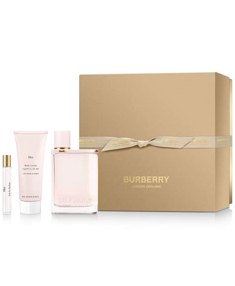 Burberry 3 Pc Her Eau De Parfum T Set Macys