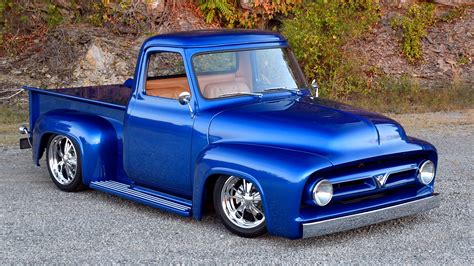 Custom 1953 Ford F-100 Truck With a Coyote Bite