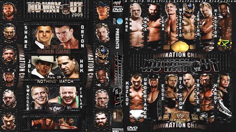 Wwe No Way Out 2009 Wwe 2k19 Full Card Playthrough Youtube