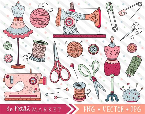 Seamstress Clipart Images Cute Sewing Clip Art Sewing And Knitting