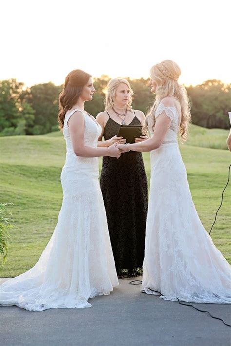 Louisiana Rustic Diy Wedding Two Brides Equally Wed Modern Lgbtq Weddings Lgbtq