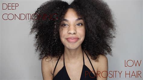 If you're protein sensitive, please remember to in case you are covering your head with a warm towel o overnight deep conditioning, you want your diy deep conditioner for low porosity hair to sit for. Natural Hair | Deep Conditioning with heat | Low Porosity ...