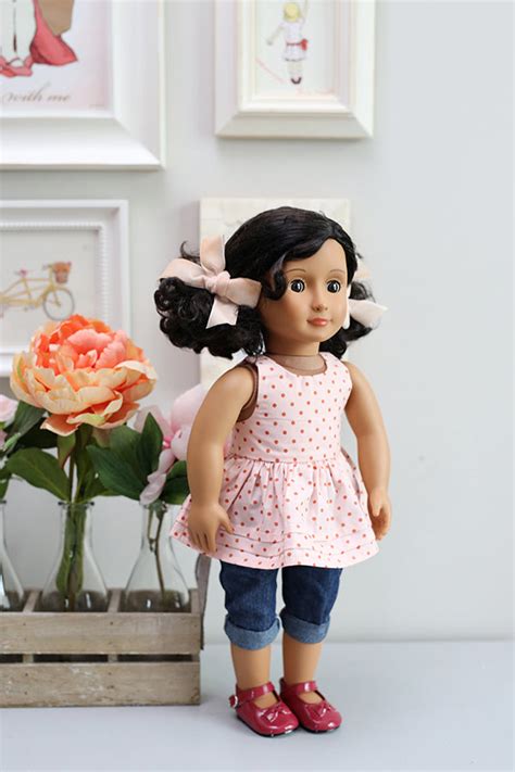 Peyton Doll Top And Dress Violette Field Threads