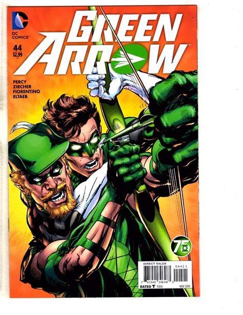 Green Arrow 44 Nm 1st Print Variant Cover Dc Comic Book Neal Adams