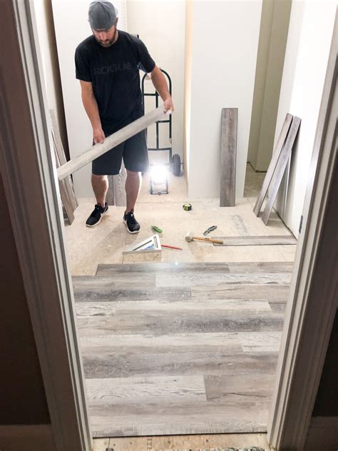 How To Install Luxury Vinyl Plank Flooring - Bower Power