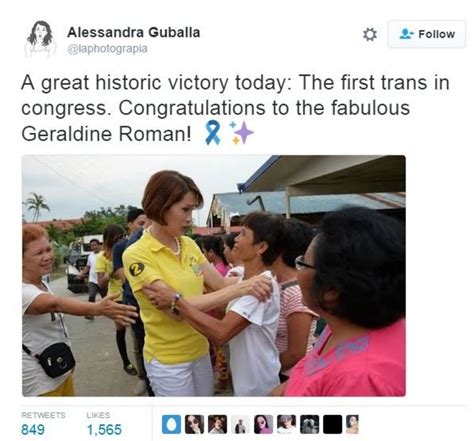 Geraldine Roman First Transgender Politician Elected In The