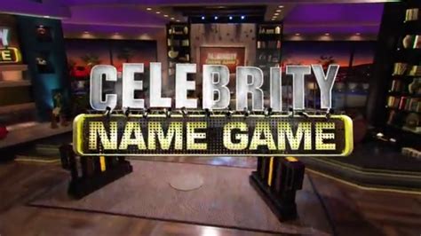 Celebrity Name Game Game Shows Wiki Fandom