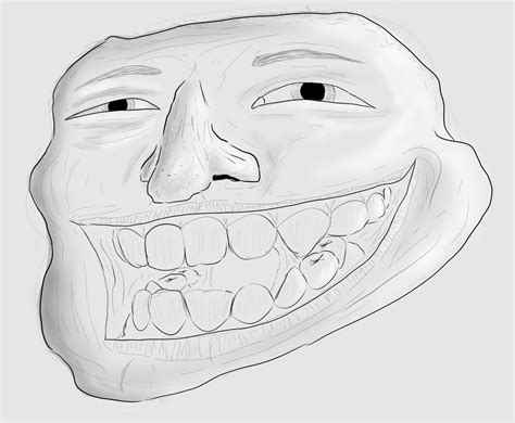 Troll Face Irl By Aruarkguy On Newgrounds