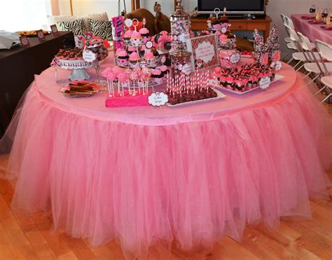 Tulle Table Tutu Skirt You Pick Colors By Baileyhadaparty On Etsy