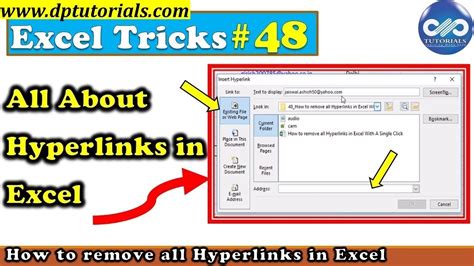 How To Remove Hyperlink In Excel Document Darelomedic