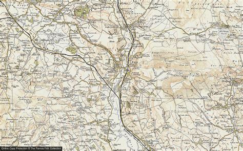 Historic Ordnance Survey Map Of Settle 1903 1904