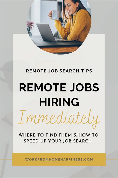 Remote Jobs Hiring Immediately Where To Find Them