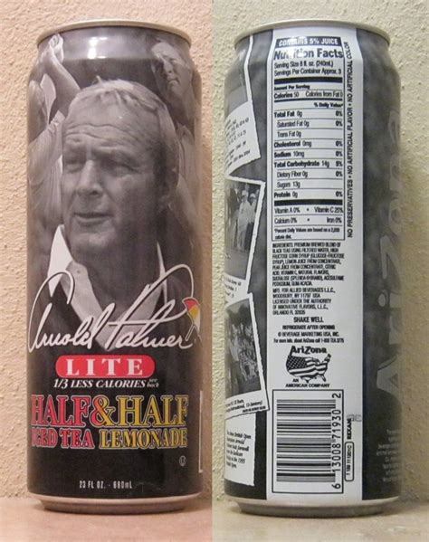 Open a bottle of this best selling drink and taste difference. Arnold Palmer Half And Spiked Nutrition Facts | Besto Blog