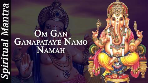 Om Gan Ganapataye Namo Namah Ganesh Mantra Full Song Youtube