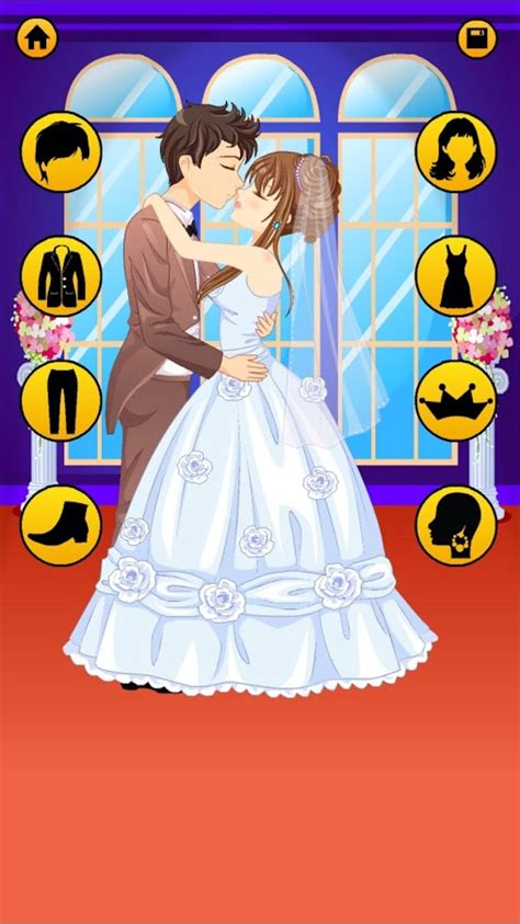 Anime Dress Up Games For Girls Couple Love Kiss