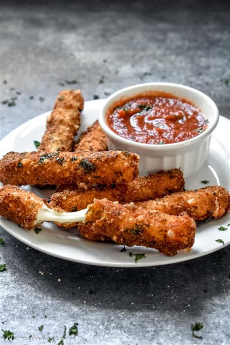 Easy Homemade Mozzarella Sticks Stress Baking